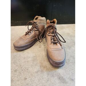 DURANGO lace up boots Brown SW 32 Oil Resistant Women's size 7.5 M